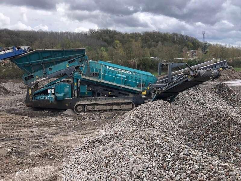 Powerscreen Warrior 1800 - Screener: gambar 1 Powerscreen Warrior 1800 - Screener: gambar 1