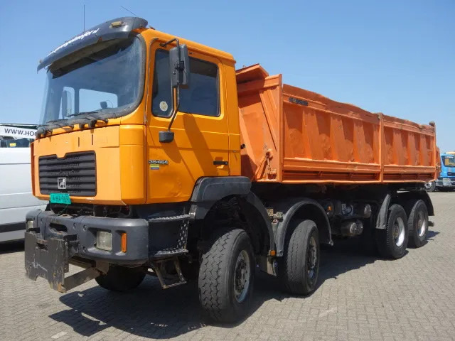MAN 35-464 8x8 meiller kipper manual diesel pomp - Truk jungkit: gambar 1 MAN 35-464 8x8 meiller kipper manual diesel pomp - Truk jungkit: gambar 1