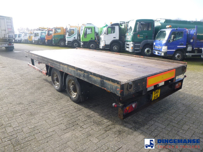 Adcliffe 2-axle drawbar platform trailer 7 t - Trailer flatbed: gambar 3 Adcliffe 2-axle drawbar platform trailer 7 t - Trailer flatbed: gambar 3