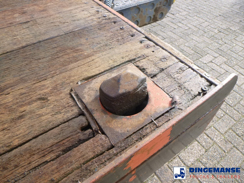 Trailer flatbed Adcliffe 2-axle drawbar platform trailer 7 t: gambar 7