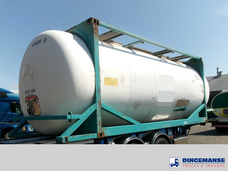 BSLT Chemical tank container inox L4BN / 20 ft / 35 m3 / IMO 4 - Tangki penyimpanan: gambar 3 BSLT Chemical tank container inox L4BN / 20 ft / 35 m3 / IMO 4 - Tangki penyimpanan: gambar 3