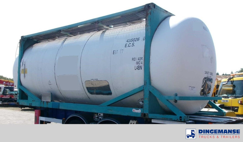 BSLT Chemical tank container inox L4BN / 20 ft / 35 m3 / IMO 4 - Tangki penyimpanan: gambar 4 BSLT Chemical tank container inox L4BN / 20 ft / 35 m3 / IMO 4 - Tangki penyimpanan: gambar 4