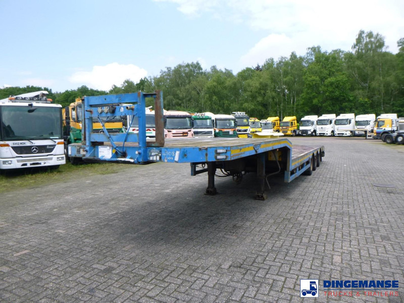 Broshuis 3-axle semi-lowbed trailer 45 t / extendable - Semi-trailer low bed: gambar 1 Broshuis 3-axle semi-lowbed trailer 45 t / extendable - Semi-trailer low bed: gambar 1