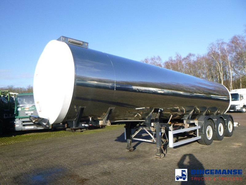 Clayton Food tank inox 30 m3 / 1 comp - Semi-trailer tangki: gambar 1 Clayton Food tank inox 30 m3 / 1 comp - Semi-trailer tangki: gambar 1