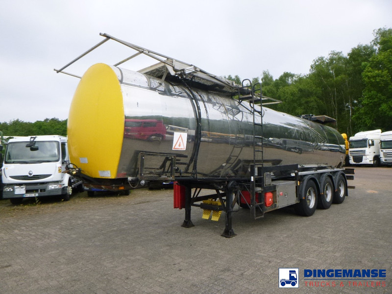 Crane Fruehauf Bitumen tank inox 28 m3 / 1 comp - Semi-trailer tangki: gambar 1 Crane Fruehauf Bitumen tank inox 28 m3 / 1 comp - Semi-trailer tangki: gambar 1