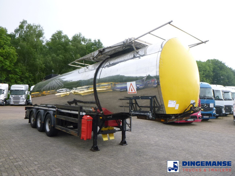Crane Fruehauf Bitumen tank inox 28 m3 / 1 comp - Semi-trailer tangki: gambar 2 Crane Fruehauf Bitumen tank inox 28 m3 / 1 comp - Semi-trailer tangki: gambar 2