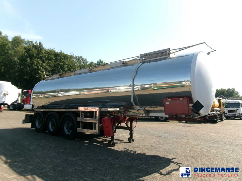 Crane Fruehauf Chemical ACID Rubber tank inox 30 m3 / 1 comp - Semi-trailer tangki: gambar 2 Crane Fruehauf Chemical ACID Rubber tank inox 30 m3 / 1 comp - Semi-trailer tangki: gambar 2