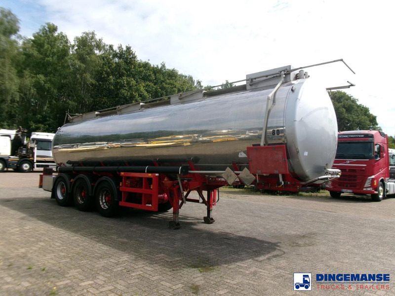 Crane Fruehauf Chemical ACID tank inox 30 m3 / 1 comp - Semi-trailer tangki: gambar 2 Crane Fruehauf Chemical ACID tank inox 30 m3 / 1 comp - Semi-trailer tangki: gambar 2