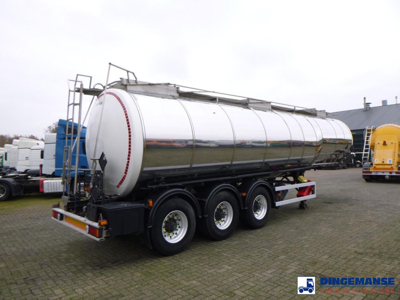 Crane Fruehauf Chemical tank inox 32.8 m3 / 1 comp - Semi-trailer tangki: gambar 4 Crane Fruehauf Chemical tank inox 32.8 m3 / 1 comp - Semi-trailer tangki: gambar 4
