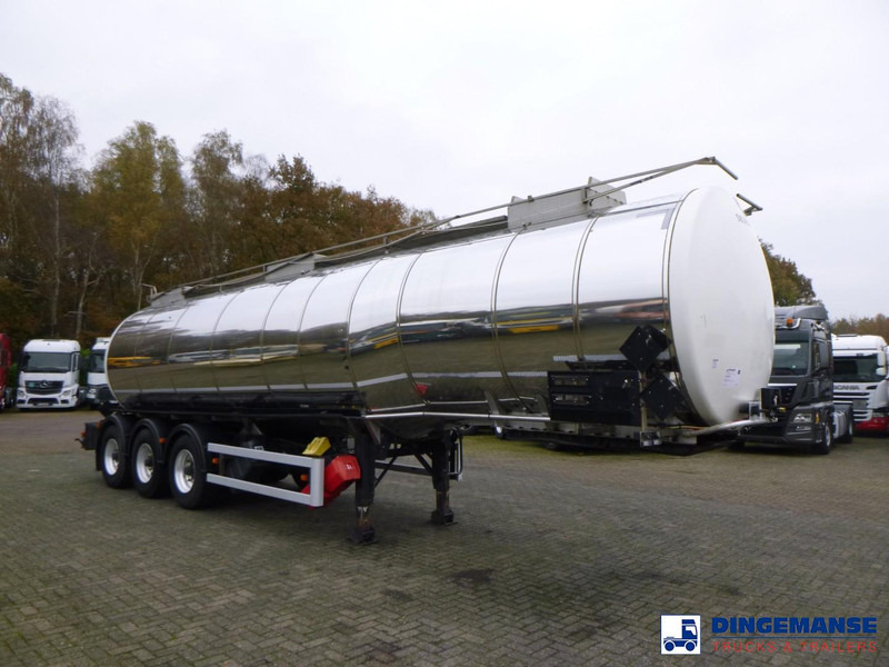 Crane Fruehauf Chemical tank inox 32.8 m3 / 1 comp - Semi-trailer tangki: gambar 2 Crane Fruehauf Chemical tank inox 32.8 m3 / 1 comp - Semi-trailer tangki: gambar 2