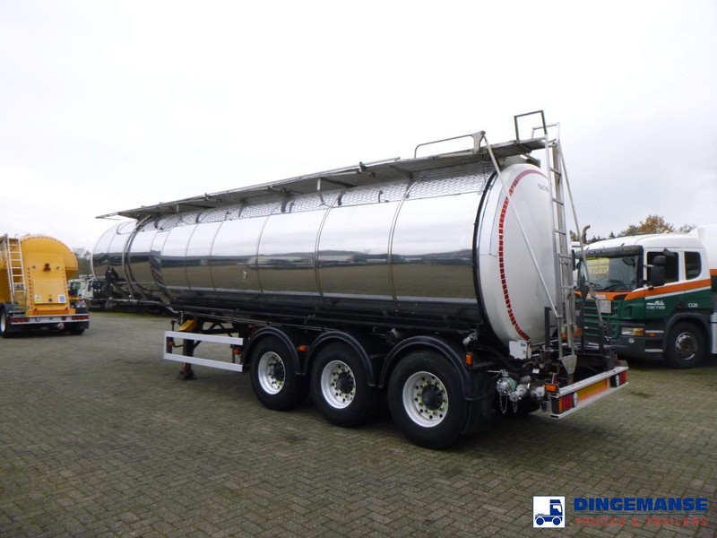 Crane Fruehauf Chemical tank inox 32.8 m3 / 1 comp - Semi-trailer tangki: gambar 3 Crane Fruehauf Chemical tank inox 32.8 m3 / 1 comp - Semi-trailer tangki: gambar 3
