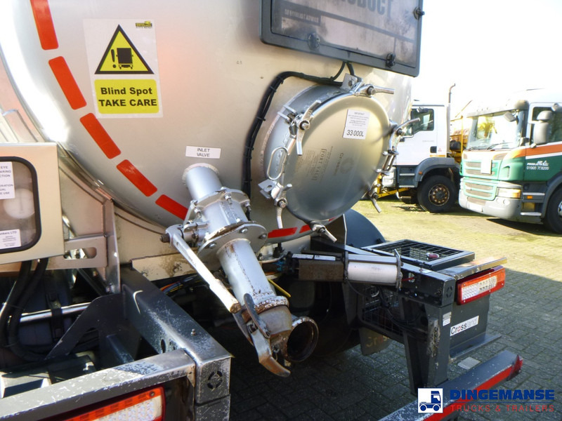 Semi-trailer tangki Crossland Vacuum tank alu 33.4 m3 / 1 comp: gambar 13