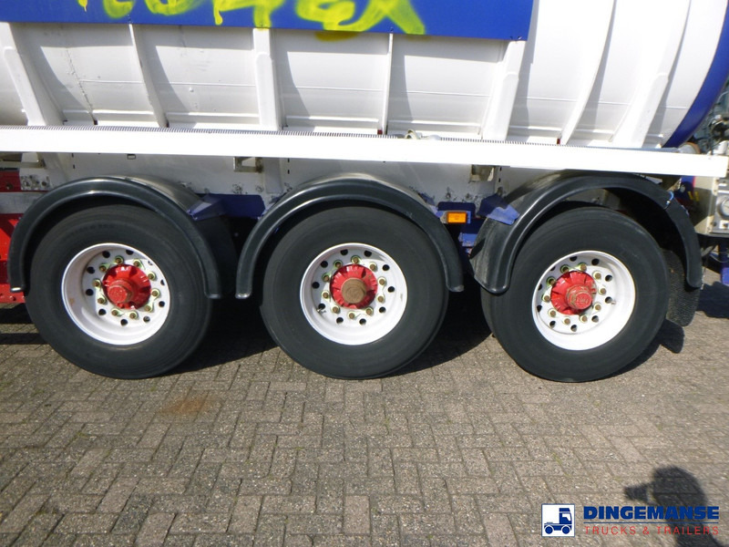 Semi-trailer tangki Crossland Vacuum tank alu 33 m3 / 1 comp: gambar 6