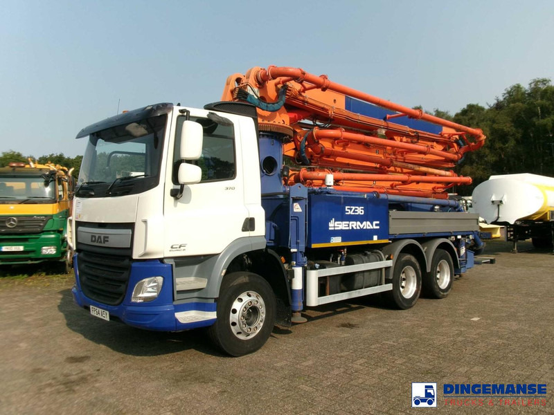 DAF CF 370 6X4 RHD Sermac 5Z36 concrete pump 36 m - Truk pompa beton: gambar 5 DAF CF 370 6X4 RHD Sermac 5Z36 concrete pump 36 m - Truk pompa beton: gambar 5