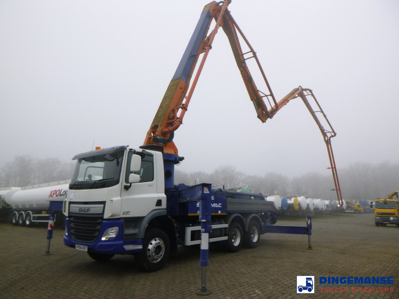 DAF CF 370 6X4 RHD Sermac 5Z36 concrete pump 36 m - Truk pompa beton: gambar 1 DAF CF 370 6X4 RHD Sermac 5Z36 concrete pump 36 m - Truk pompa beton: gambar 1