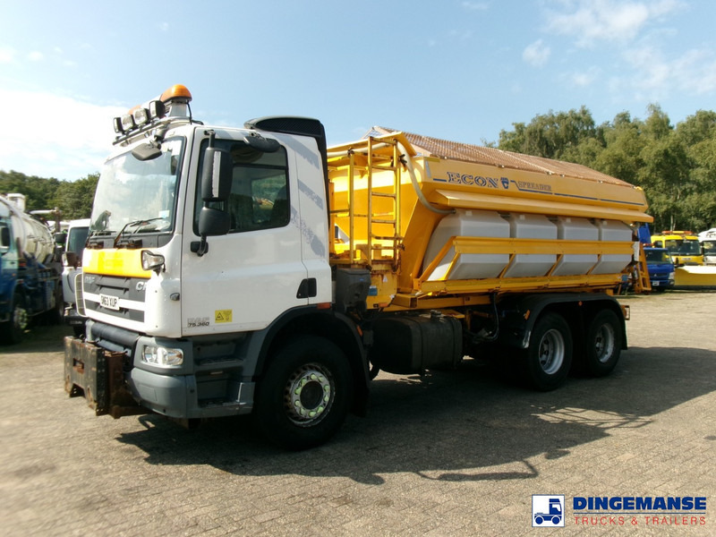 DAF CF 75.360 6X4 RHD gritter / salt spreader - Truk bajak salju: gambar 1 DAF CF 75.360 6X4 RHD gritter / salt spreader - Truk bajak salju: gambar 1