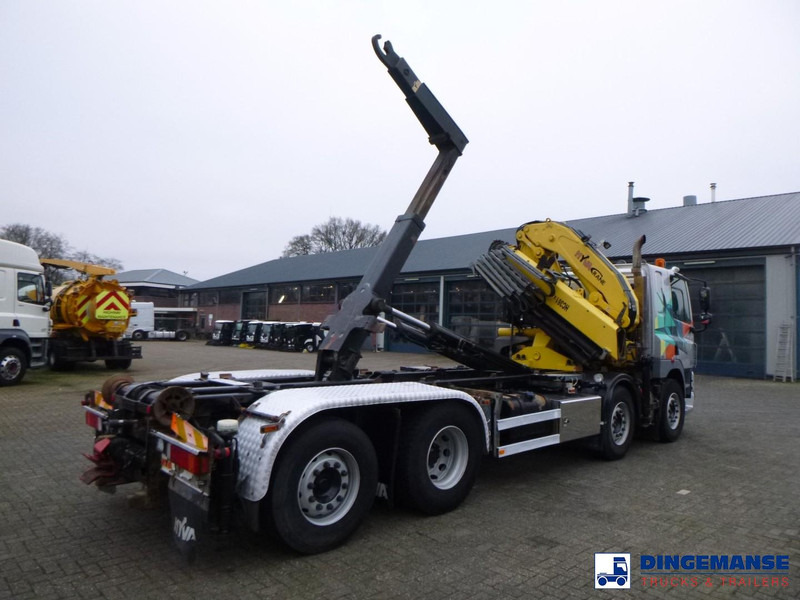 DAF CF 85.410 8x2 Hyva container hook + crane - Truk derek: gambar 3 DAF CF 85.410 8x2 Hyva container hook + crane - Truk derek: gambar 3