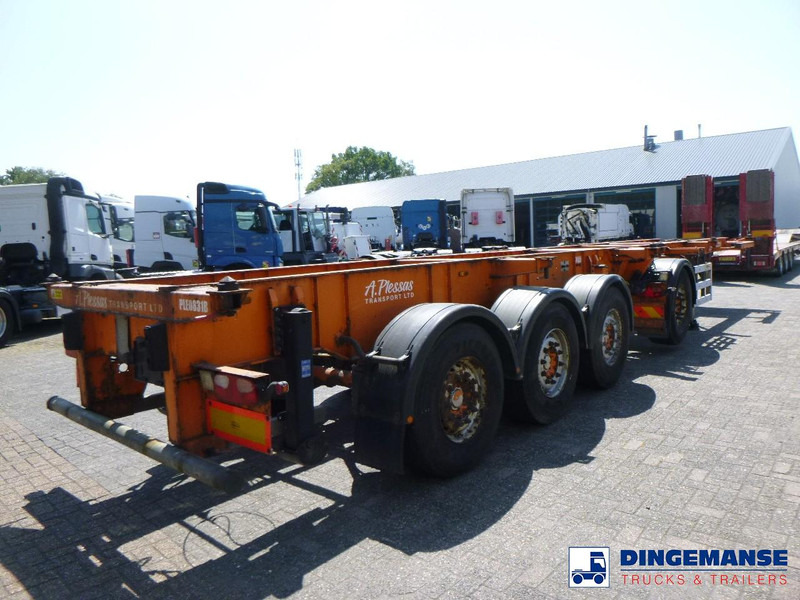 Dennison 4-axle container combi trailer (3 + 1 axles) 20-30-40-45 ft - Semi-trailer pengangkut mobil: gambar 4 Dennison 4-axle container combi trailer (3 + 1 axles) 20-30-40-45 ft - Semi-trailer pengangkut mobil: gambar 4