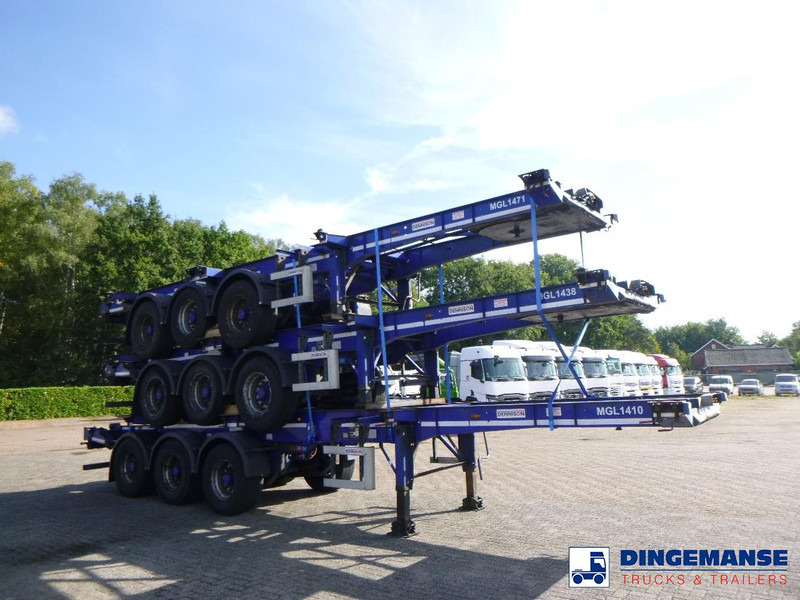 Dennison Stack - 3 x container trailer 20-30-40-45 ft - Semi-trailer pengangkut mobil: gambar 2 Dennison Stack - 3 x container trailer 20-30-40-45 ft - Semi-trailer pengangkut mobil: gambar 2