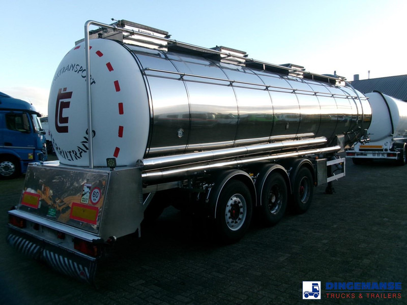 Feldbinder Chemical tank inox 33.5 m3 / 1 comp + pump - Semi-trailer tangki: gambar 4 Feldbinder Chemical tank inox 33.5 m3 / 1 comp + pump - Semi-trailer tangki: gambar 4