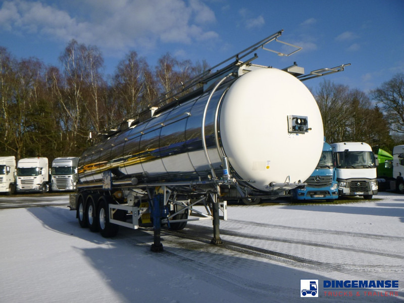 Feldbinder Chemical tank inox L4BH 30 m3 / 1 comp + pump - Semi-trailer tangki: gambar 2 Feldbinder Chemical tank inox L4BH 30 m3 / 1 comp + pump - Semi-trailer tangki: gambar 2
