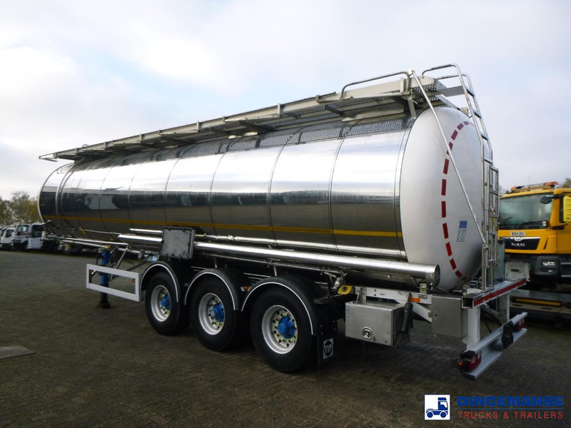 Feldbinder Chemical tank inox L4BH 37.5 m3 / 1 comp - Semi-trailer tangki: gambar 3 Feldbinder Chemical tank inox L4BH 37.5 m3 / 1 comp - Semi-trailer tangki: gambar 3