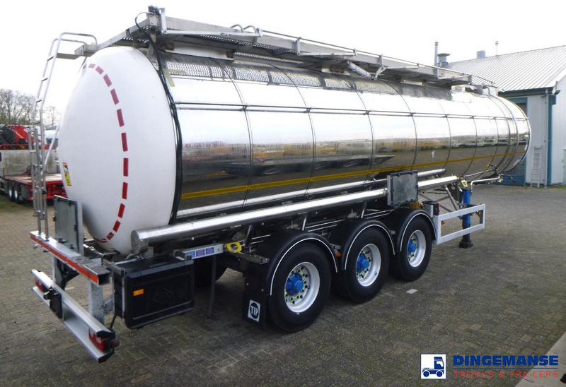 Feldbinder Chemical tank inox L4BH 37.5 m3 / 1 comp - Semi-trailer tangki: gambar 4 Feldbinder Chemical tank inox L4BH 37.5 m3 / 1 comp - Semi-trailer tangki: gambar 4