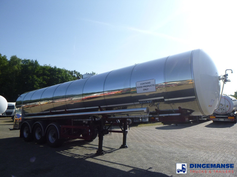 Feldbinder Food tank inox 30 m3 / 1 comp - Semi-trailer tangki: gambar 2 Feldbinder Food tank inox 30 m3 / 1 comp - Semi-trailer tangki: gambar 2