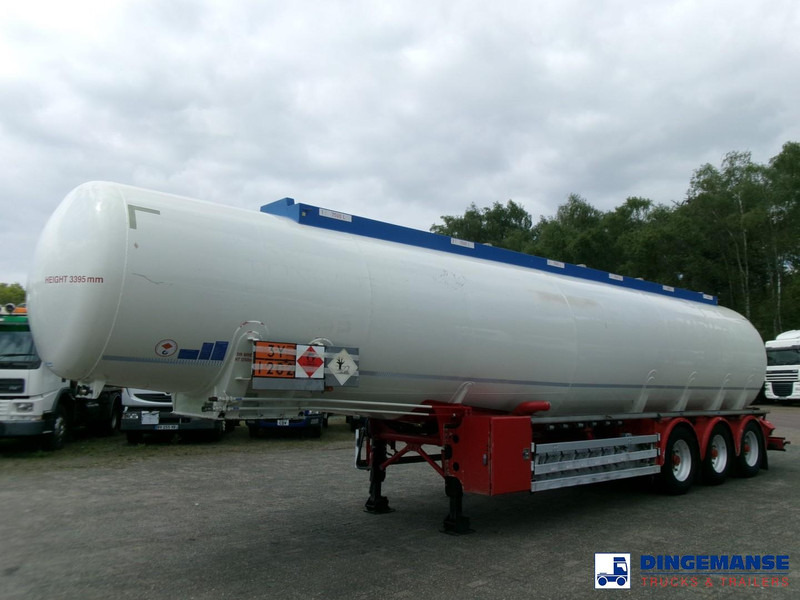 Feldbinder Fuel tank alu 44.6 m3 + pump - Semi-trailer tangki: gambar 1 Feldbinder Fuel tank alu 44.6 m3 + pump - Semi-trailer tangki: gambar 1