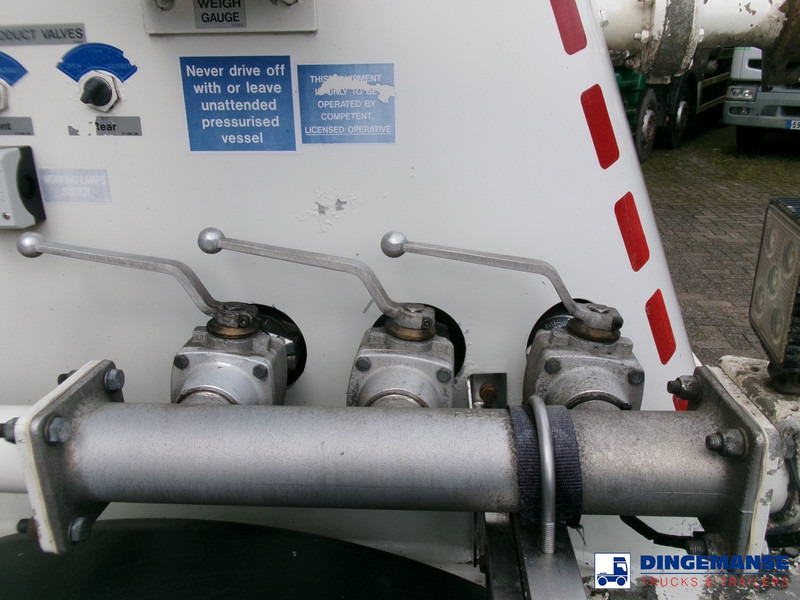 Semi-trailer tangki Feldbinder Powder tank alu 36 m3 / 1 comp: gambar 14