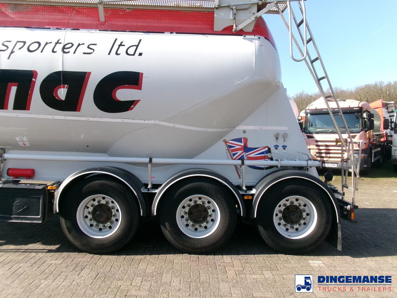 Feldbinder Powder tank alu 36 m3 / 1 comp - Semi-trailer tangki: gambar 5 Feldbinder Powder tank alu 36 m3 / 1 comp - Semi-trailer tangki: gambar 5