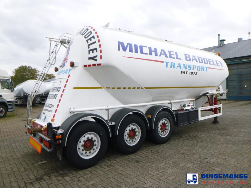 Feldbinder Powder tank alu 40 m3 / 1 comp - Semi-trailer tangki: gambar 4 Feldbinder Powder tank alu 40 m3 / 1 comp - Semi-trailer tangki: gambar 4