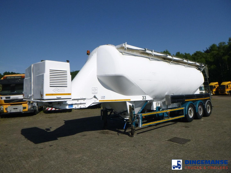 Feldbinder Powder tank alu 40 m3 / 1 comp - Semi-trailer tangki: gambar 1 Feldbinder Powder tank alu 40 m3 / 1 comp - Semi-trailer tangki: gambar 1