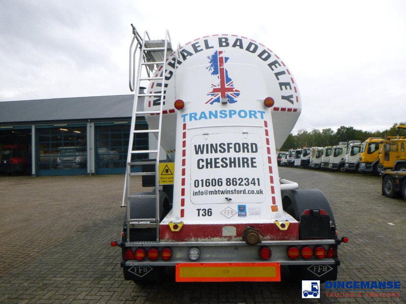 Feldbinder Powder tank alu 40 m3 / 1 comp - Semi-trailer tangki: gambar 5 Feldbinder Powder tank alu 40 m3 / 1 comp - Semi-trailer tangki: gambar 5