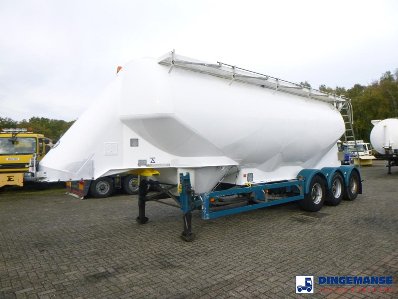Feldbinder Powder tank alu 40 m3 / 1 comp - Semi-trailer tangki: gambar 1 Feldbinder Powder tank alu 40 m3 / 1 comp - Semi-trailer tangki: gambar 1