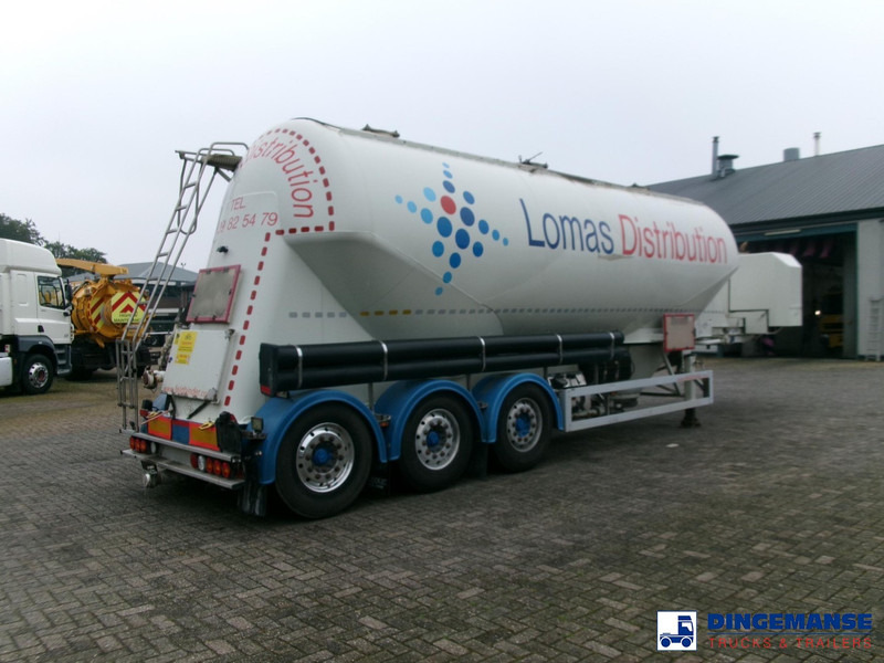 Feldbinder Powder tank alu 40 m3 / 1 comp + compressor - Semi-trailer tangki: gambar 4 Feldbinder Powder tank alu 40 m3 / 1 comp + compressor - Semi-trailer tangki: gambar 4