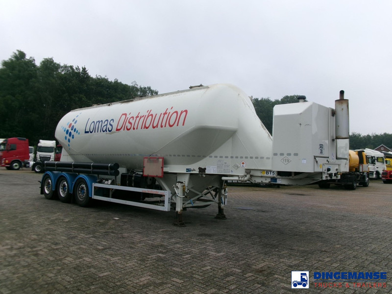 Feldbinder Powder tank alu 40 m3 / 1 comp + compressor - Semi-trailer tangki: gambar 2 Feldbinder Powder tank alu 40 m3 / 1 comp + compressor - Semi-trailer tangki: gambar 2