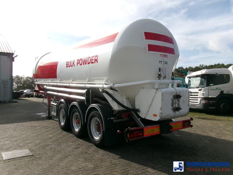 Feldbinder Powder tank alu 41 m3 (tipping) - Semi-trailer tangki: gambar 3 Feldbinder Powder tank alu 41 m3 (tipping) - Semi-trailer tangki: gambar 3