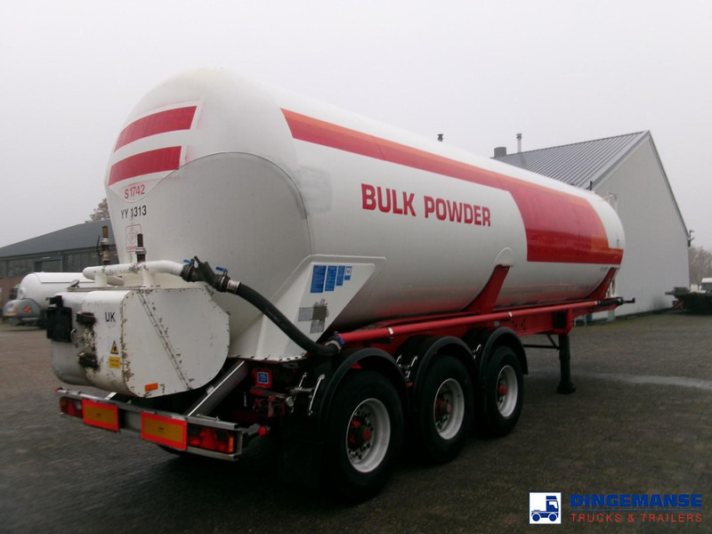 Feldbinder Powder tank alu 41 m3 (tipping) - Semi-trailer tangki: gambar 4 Feldbinder Powder tank alu 41 m3 (tipping) - Semi-trailer tangki: gambar 4