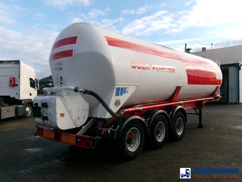 Feldbinder Powder tank alu 41 m3 (tipping) - Semi-trailer tangki: gambar 4 Feldbinder Powder tank alu 41 m3 (tipping) - Semi-trailer tangki: gambar 4