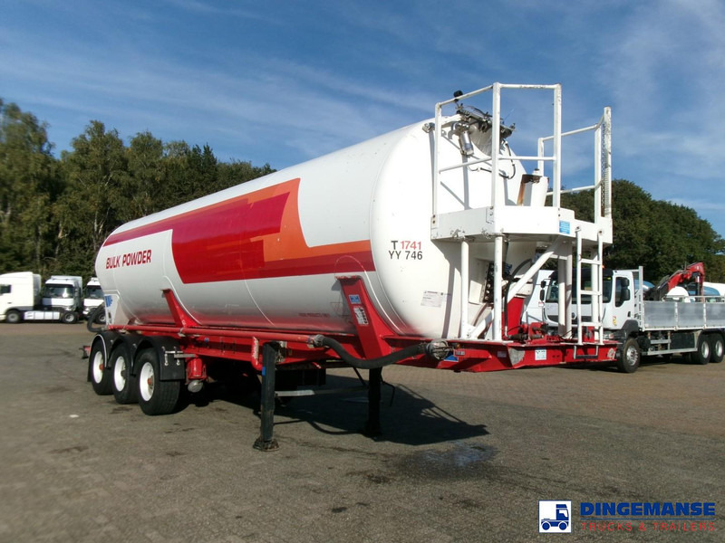 Feldbinder Powder tank alu 41 m3 (tipping) - Semi-trailer tangki: gambar 2 Feldbinder Powder tank alu 41 m3 (tipping) - Semi-trailer tangki: gambar 2