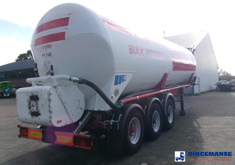 Feldbinder Powder tank alu 41 m3 (tipping) - Semi-trailer tangki: gambar 4 Feldbinder Powder tank alu 41 m3 (tipping) - Semi-trailer tangki: gambar 4