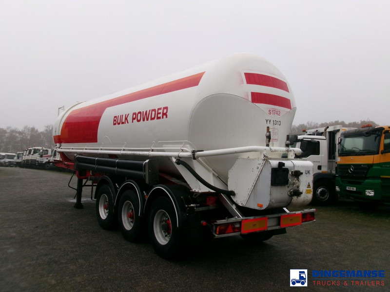 Feldbinder Powder tank alu 41 m3 (tipping) - Semi-trailer tangki: gambar 3 Feldbinder Powder tank alu 41 m3 (tipping) - Semi-trailer tangki: gambar 3