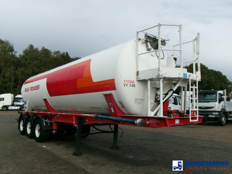 Feldbinder Powder tank alu 41 m3 (tipping) - Semi-trailer tangki: gambar 2 Feldbinder Powder tank alu 41 m3 (tipping) - Semi-trailer tangki: gambar 2