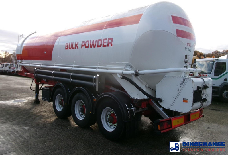 Feldbinder Powder tank alu 41 m3 (tipping) - Semi-trailer tangki: gambar 3 Feldbinder Powder tank alu 41 m3 (tipping) - Semi-trailer tangki: gambar 3