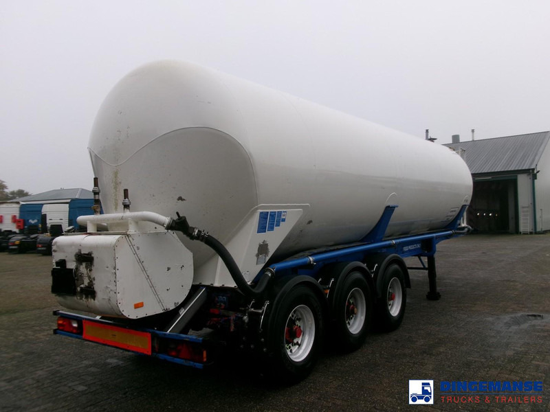 Feldbinder Powder tank alu 41 m3 (tipping) - Semi-trailer tangki: gambar 4 Feldbinder Powder tank alu 41 m3 (tipping) - Semi-trailer tangki: gambar 4