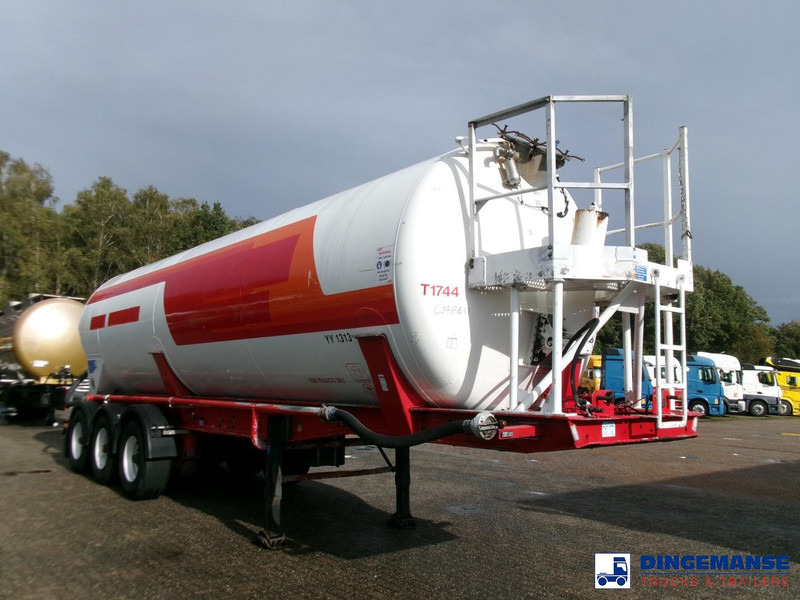 Feldbinder Powder tank alu 41 m3 (tipping) - Semi-trailer tangki: gambar 2 Feldbinder Powder tank alu 41 m3 (tipping) - Semi-trailer tangki: gambar 2
