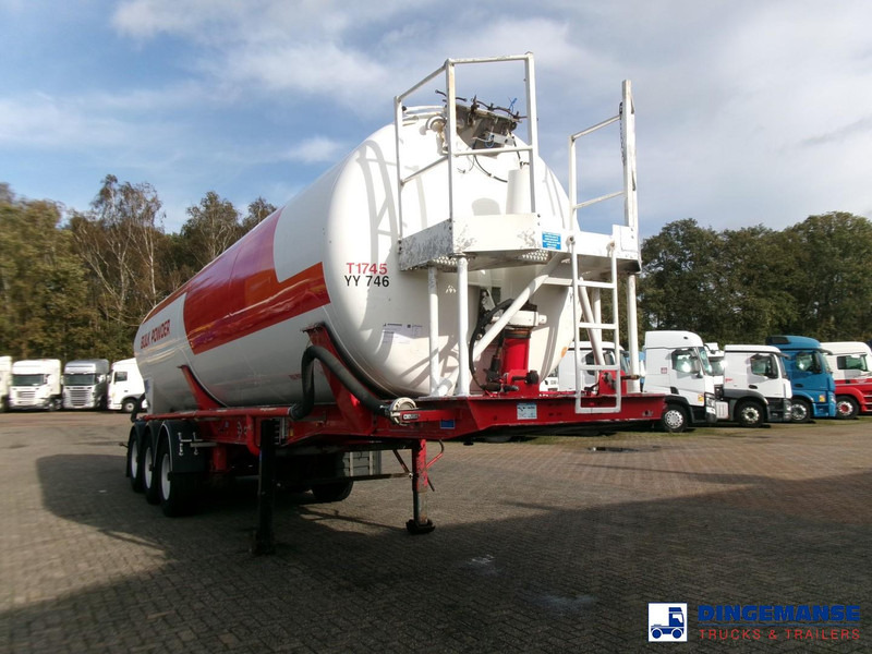 Feldbinder Powder tank alu 41 m3 (tipping) - Semi-trailer tangki: gambar 2 Feldbinder Powder tank alu 41 m3 (tipping) - Semi-trailer tangki: gambar 2