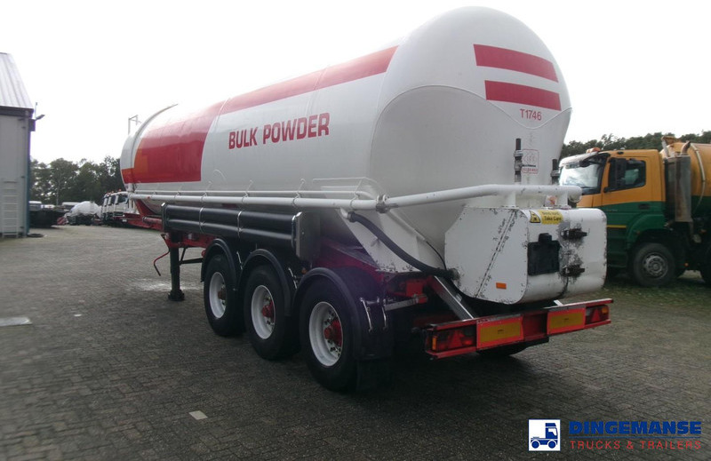 Feldbinder Powder tank alu 41 m3 (tipping) - Semi-trailer tangki: gambar 3 Feldbinder Powder tank alu 41 m3 (tipping) - Semi-trailer tangki: gambar 3