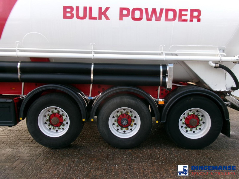 Feldbinder Powder tank alu 41 m3 (tipping) - Semi-trailer tangki: gambar 5 Feldbinder Powder tank alu 41 m3 (tipping) - Semi-trailer tangki: gambar 5